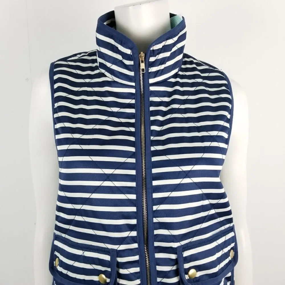 NWT 41 Hawthorn Anise Striped Vest XS Stitch Fix